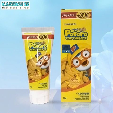  Kem Đánh Răng Trẻ Em Pororo Tuýp 70g 