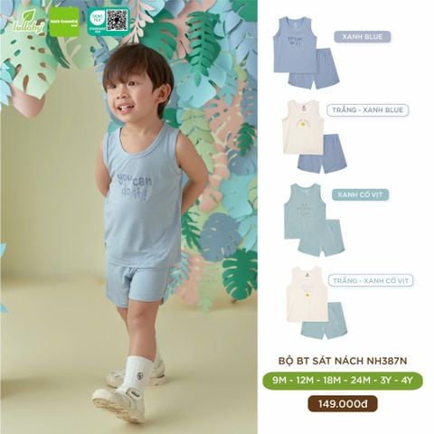  Bộ Bé Trai Sát Nách Lullaby (NH387N) 