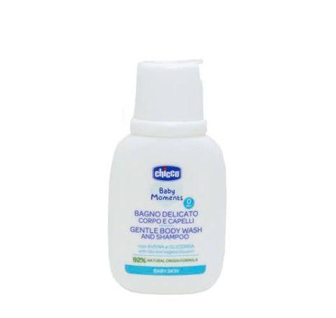  Sữa tắm gội chiết xuất yến mạch Chicco 0M+ - Chai 50ml 