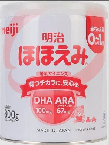  SỮA MEIJI LON 800G NHẬT 