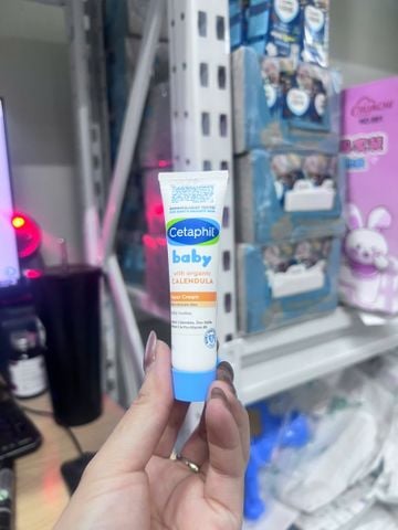  Kem làm dịu hăm tã cho bé với hoa cúc hữu cơ Cetaphil- 10g 