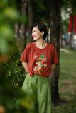  Áo Tshirt Vintage Brick thêu tay Tắc Kè 