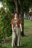  Áo Tshirt choco thêu tay Mèo Ngố 