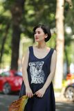  Đầm oversize Hồ Lô Xanh rêu Xanh Đen thêu cheetah hồng hạc 