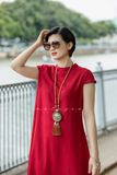  Dây đeo cổ Boho kết hạt 