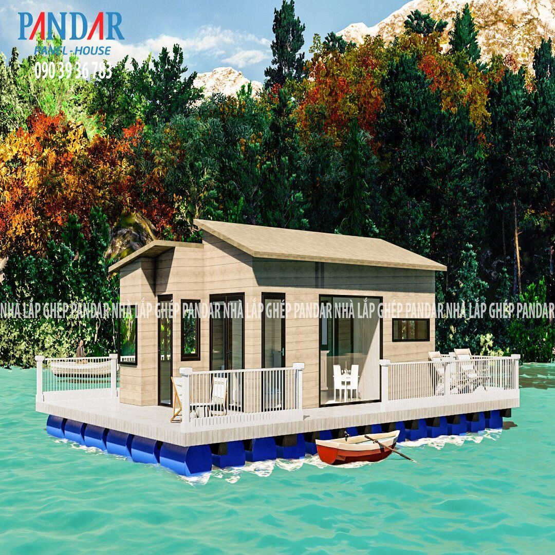 PANDAR - NHÀ LẮP GHÉP NỔI TRÊN NƯỚC