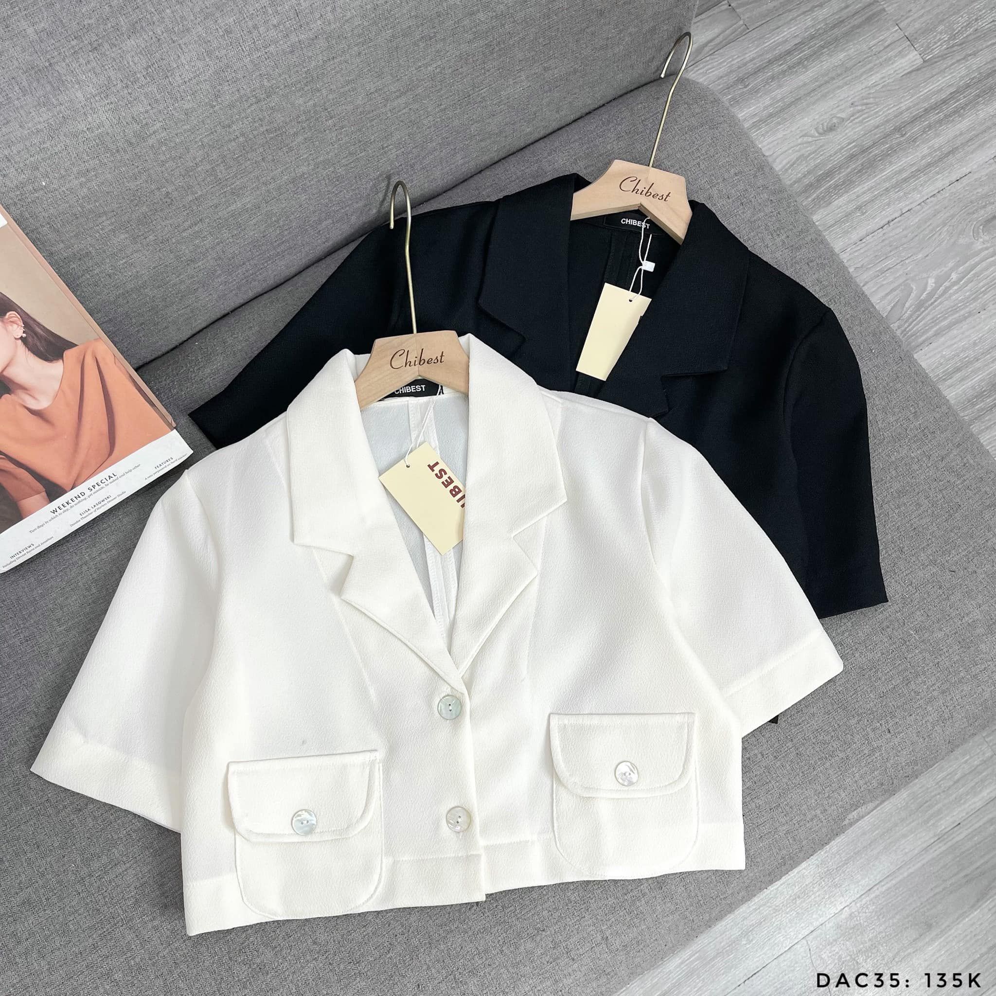 Set áo croptop cổ vest  quần váy VB23011  Vella  exclusively designed  fashion