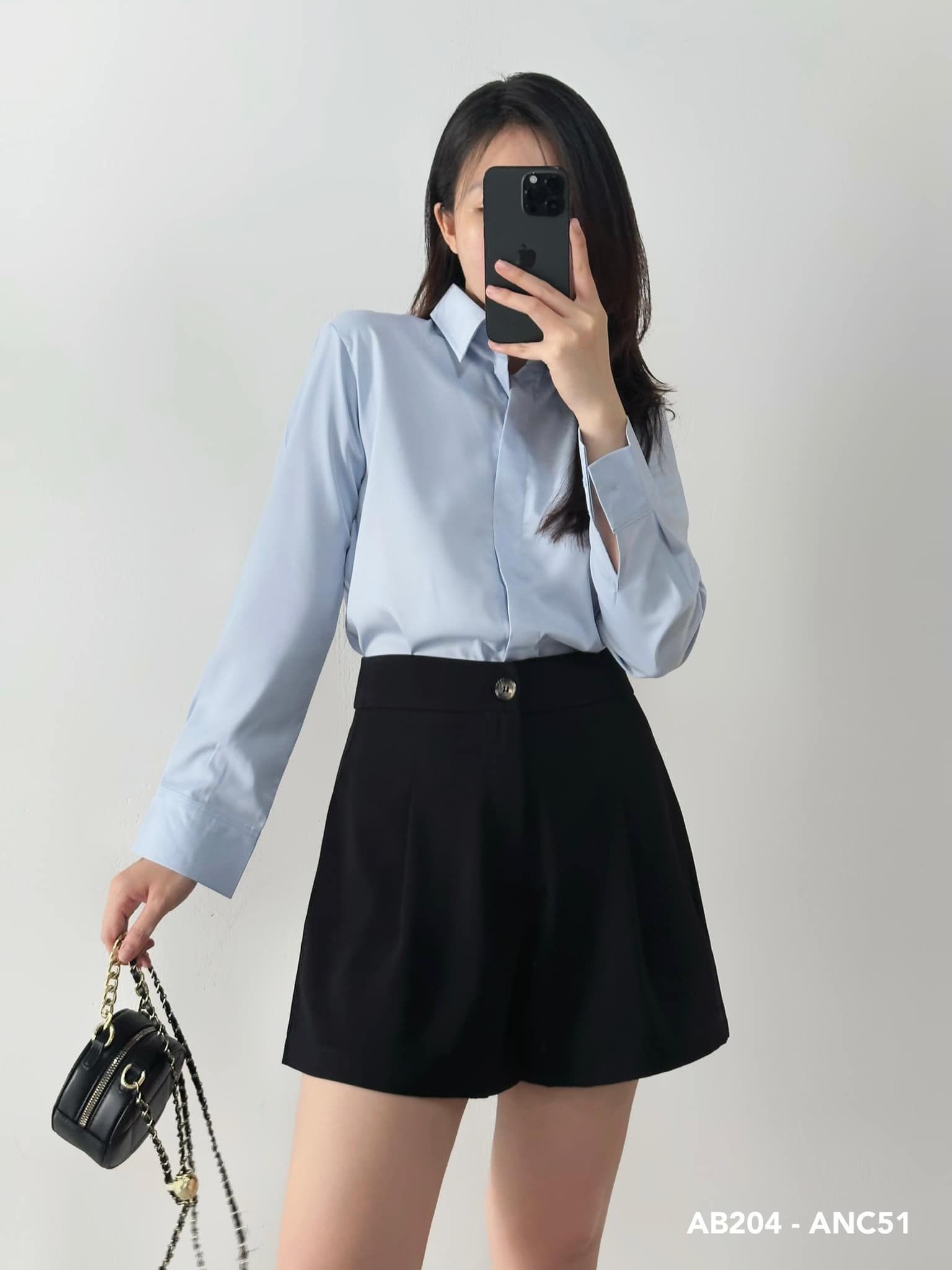 Quần short basic 1 ly