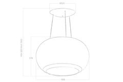 Hút mùi đảo Elica Interstellar BL/F/65 PRF0151809