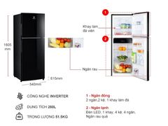 Tủ lạnh Electrolux  ETB2802J-H