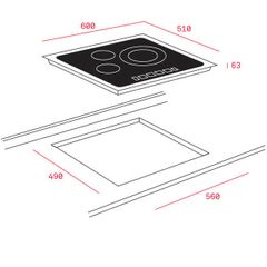 Bếp điện Teka TR 6320