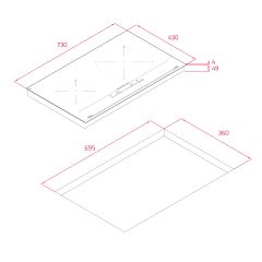Bếp Từ Teka IZC 72310 MSP BK