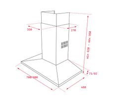 Máy hút mùi Teka DSS 985