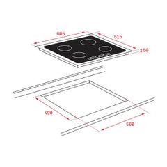 Bếp Từ Teka IZ 6320 WHITE