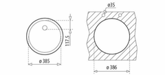 Chậu rửa bát Teka BE 39X18