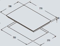 Bếp Từ Cata IB 753 BK