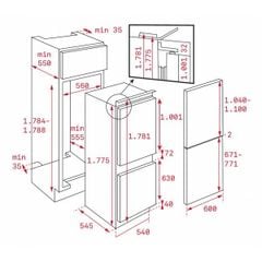 Tủ lạnh âm Teka CI3 350 NF