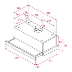 Máy hút mùi Teka TL 7420