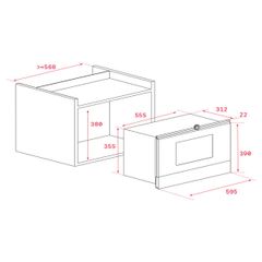 Lò vi sóng kết hợp nướng Teka ML 822 BIS L WHITE