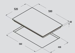 Bếp từ Cata IB - 603WH