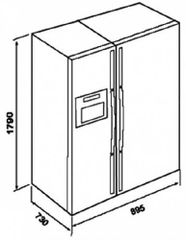 Tủ lạnh Teka NFD 650