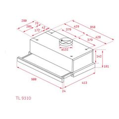 Máy hút mùi Teka TL 6310