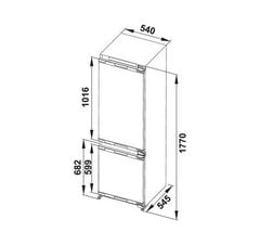 Tủ lạnh âm tủ Hafele HF-BI60X 534.14.080