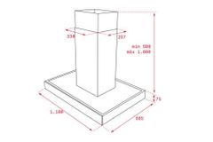 Máy hút mùi đảo Teka DPL 1185 ISLAND