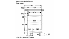 Bếp Từ Kết Hợp Hút Mùi Bosch PVQ731F15E