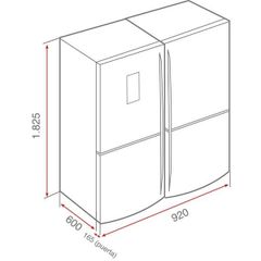 Tủ lạnh Teka side by side NFE 900X