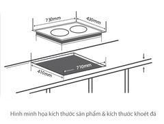 Bếp hỗn hợp Steiger STG-MIX210