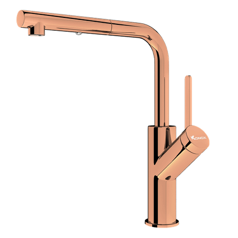Vòi dây rút Konox Artan Rose Gold