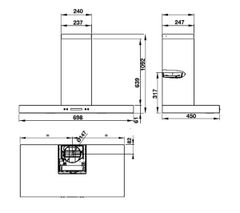 Máy hút mùi Hafele HH-WI70B 539.81.168
