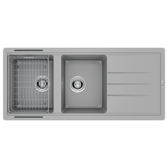 Chậu rửa bát đá Konox Granite Sink Phoenix 1160 Grey