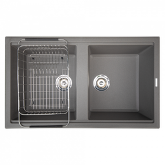 Chậu rửa bát Konox Granite Sink Phoenix 860 Grey