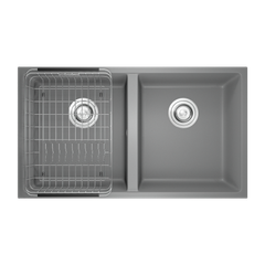Chậu rửa bát đá Konox Granite Sink Veloci 760D Grey