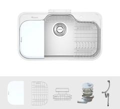 Chậu Rửa Bát 1 Hố Konox TARI 9051SM – Siêu Rộng, Siêu Tiện Dụng Cho Bếp Hiện Đại