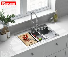 Chậu inox Konox KN8750DA