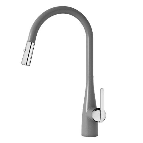 Vòi dây rút Konox Curva Grey