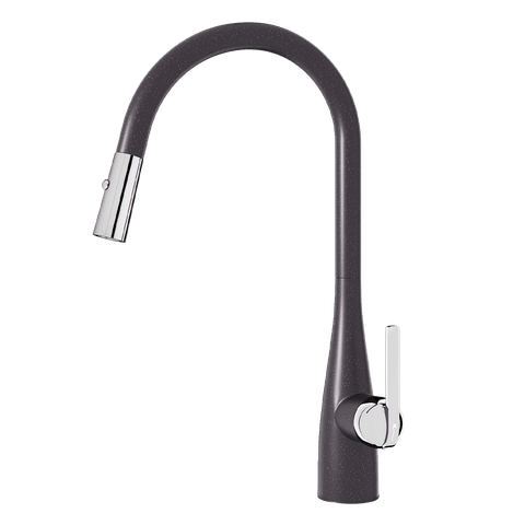 Vòi dây rút Konox Curva Black