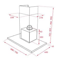 Máy hút mùi Teka DPL 786 T