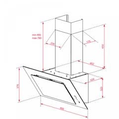 Máy hút mùi Teka DVT 98660 TBS BK