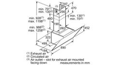 Máy Hút Mùi Bosch DWK97JQ60B