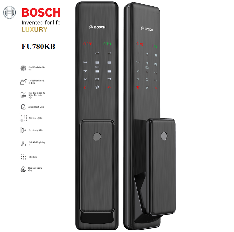 Khóa cửa điện tử Bosch FU780