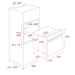 Lò nướng Teka HBB 605