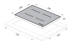 BẾP TỪ ĐÔI SPELIER SPE IC928/ IC928Plus