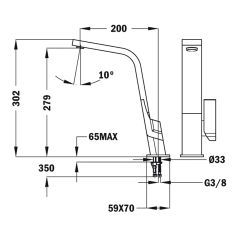 Vòi rửa chén Teka IC 915 Black