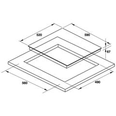 Bếp Điện 3 Vùng Nấu HAFELE 536.01.631 – Đa Năng, Tiện Lợi Và Hiện Đại