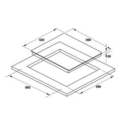 Bếp Từ 3 Vùng Nấu HC-I603D Hafele 536.61.631 – Lựa Chọn Thông Minh Cho Bếp Hiện Đại