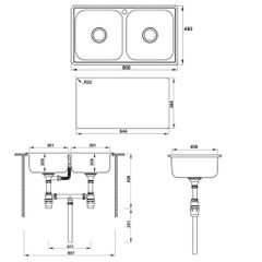 Chậu Inox Hafele HS20-SSN2R90M 567.20.493 – Sang Trọng, Bền Bỉ, Giá Tốt Nhất 2025